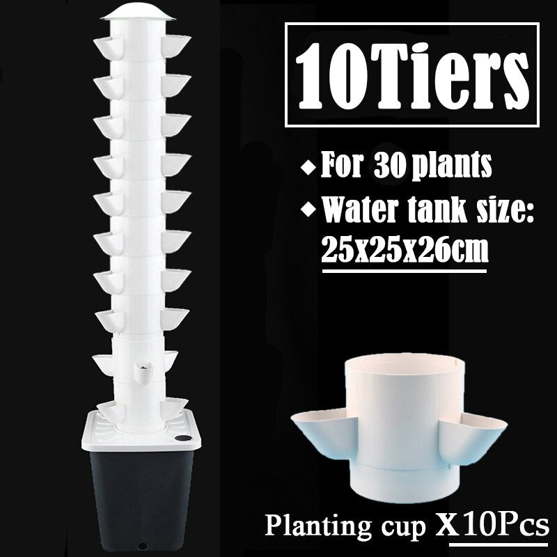 Green Life Vertical Hydroponic Home Gardening Kit - Image 6