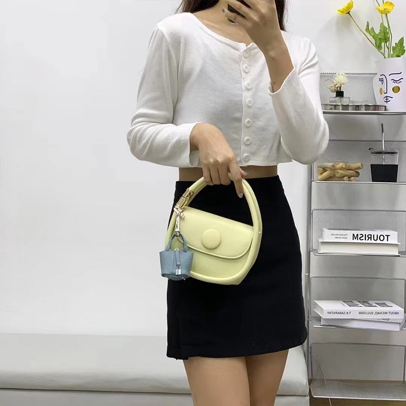 Cowhide Stylish Bag Airpods Case - Image 3