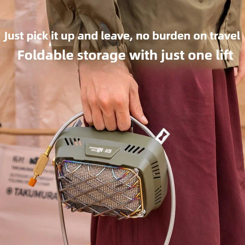 Portable Nomad Camping Stove Multi-Purpose Heater - Image 3
