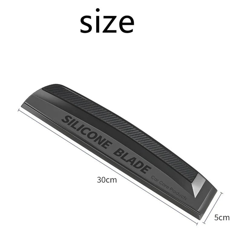 Non-Scratch Soft Silicone Quick Car Window Wiper