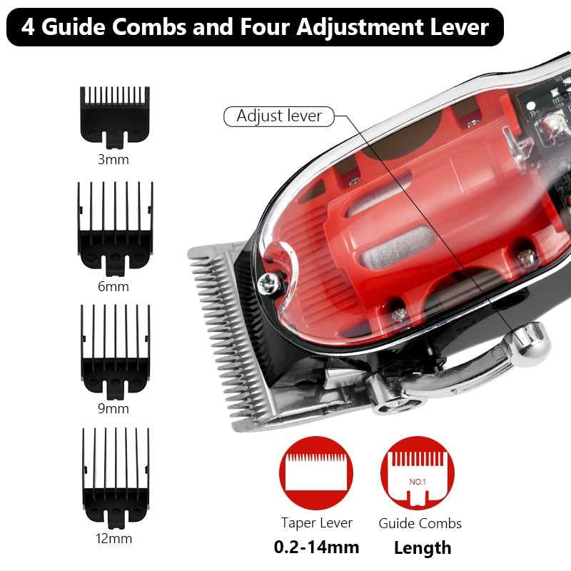 Professional Transparent LCD Hair Trimmer - Image 3