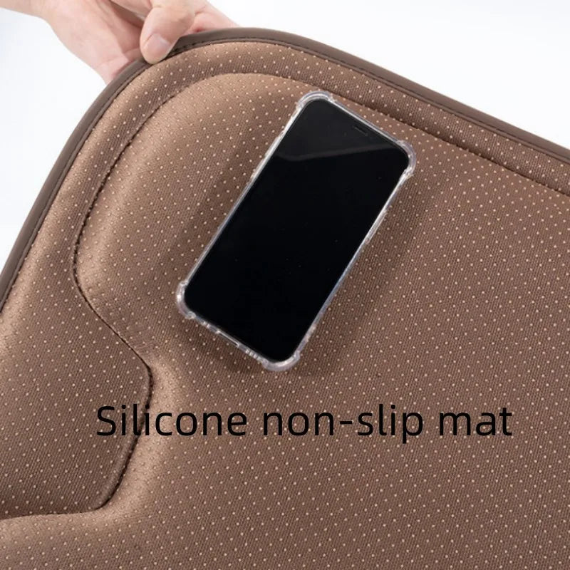 Leather Breathable Comfy Premium Car Seat Cushion - Image 4