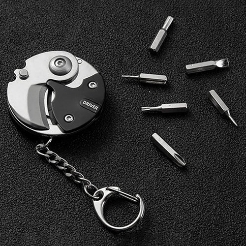 Mini Hiking Survival Keychain Tool - Image 0