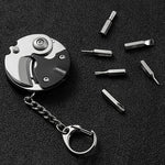 Mini Hiking Survival Keychain Tool