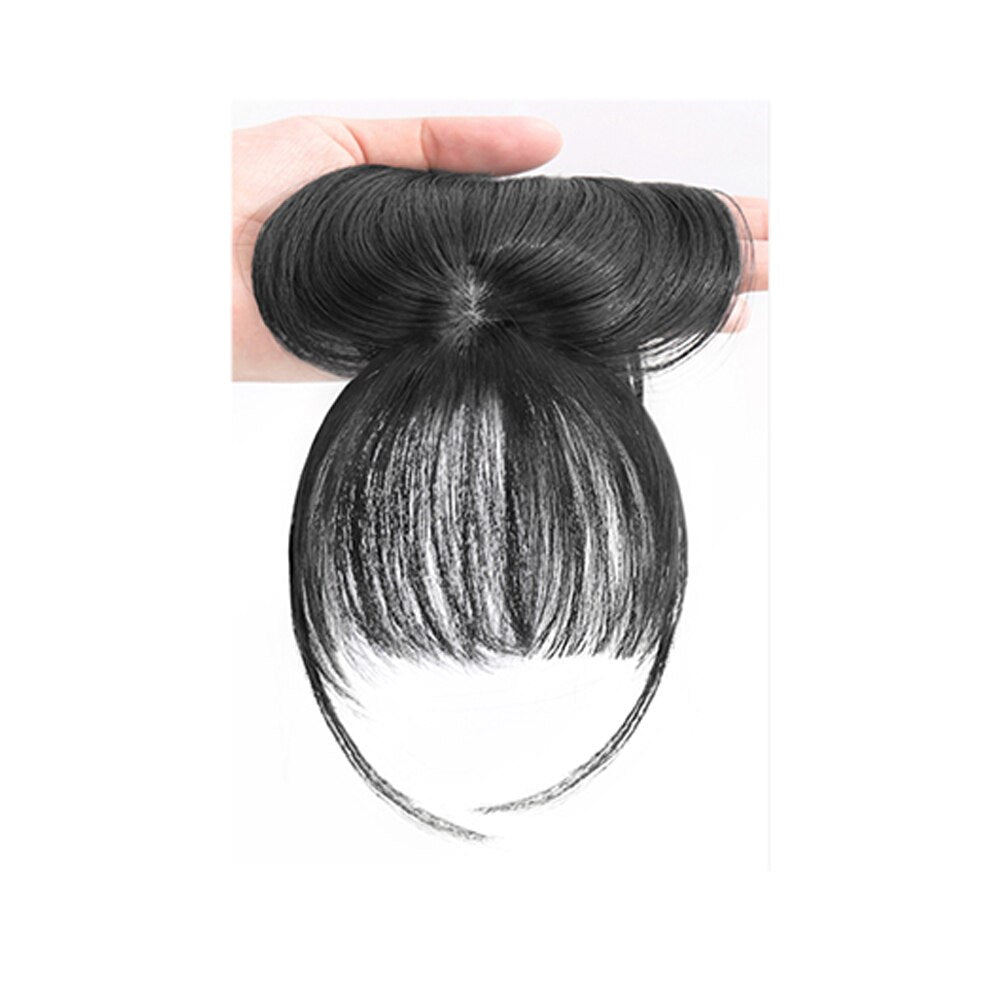 Clip-On Natural Look Synthetic Hair Bangs