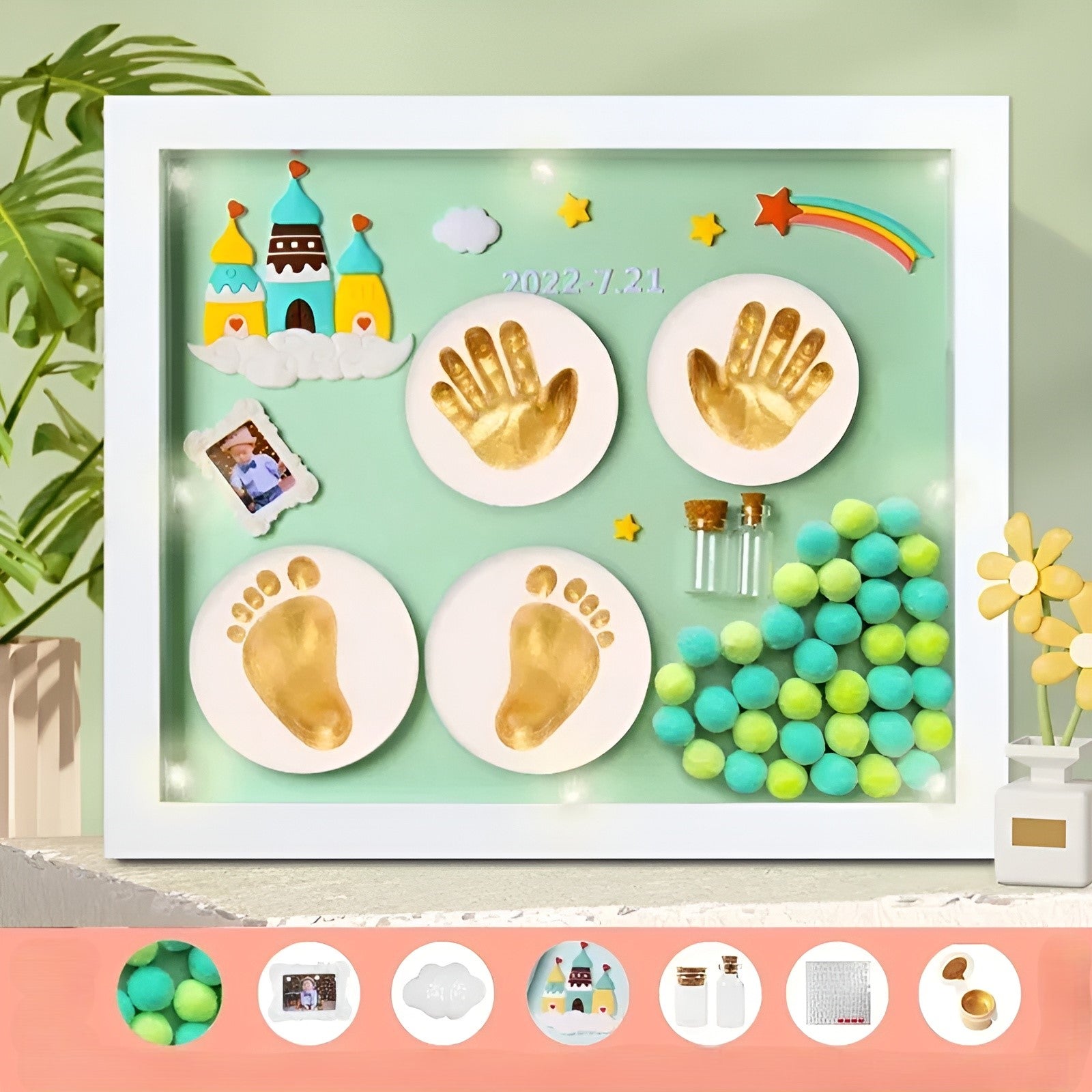 Forever Baby Story DIY Hand & Footprint Kit - Image 8