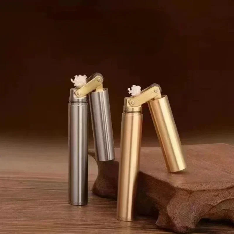 Mini Nunchaku Retro Windproof Kerosene Flame Lighter - Image 3