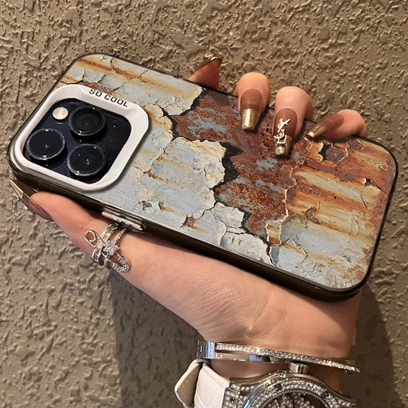 Industrial Rust Finish Shockproof iPhone Case - Image 6