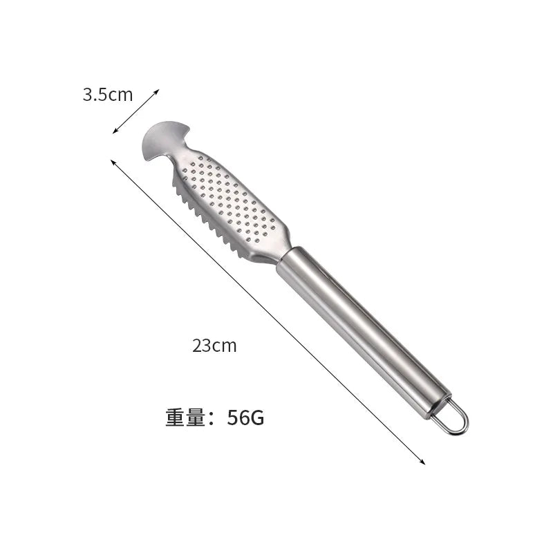 Ginger Grind Stainless Fish Scraper Tool · Mavigadget