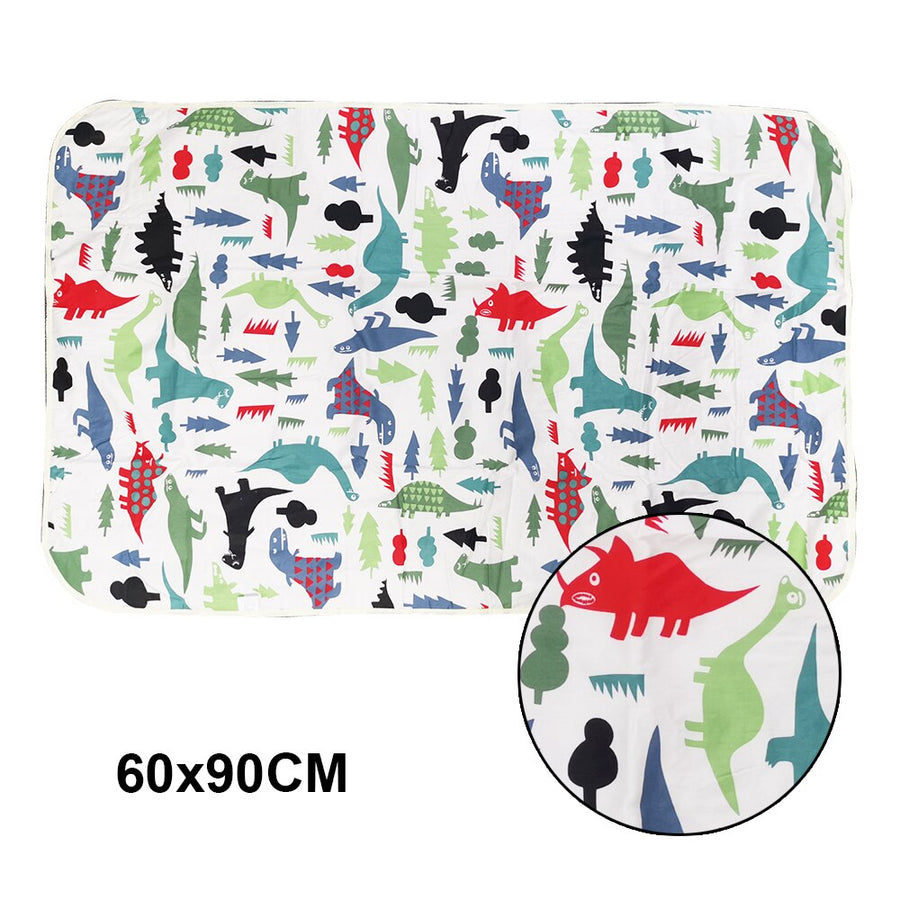 Cartoon Waterproof Reusable Changing Mat - Image 11