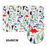 Cartoon Waterproof Reusable Changing Mat