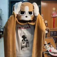 Sleepy Dog Hooded Wearable Blanket - Image 1