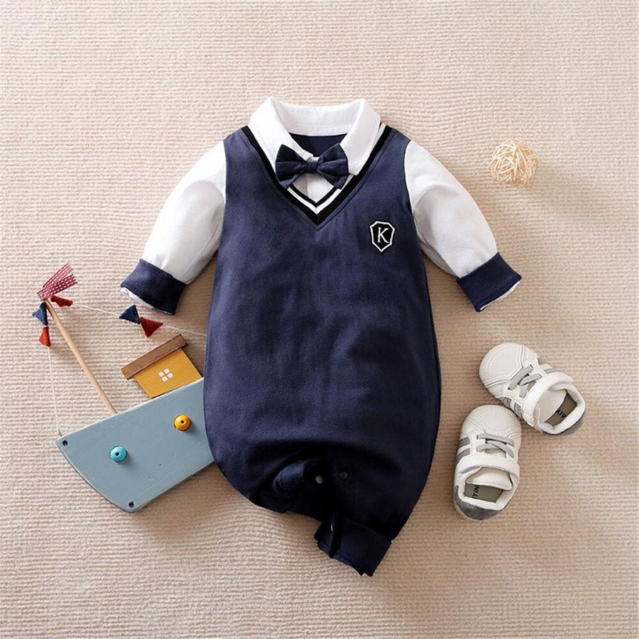 Newborn Baby Gentleman Jumpsuit - Image 38