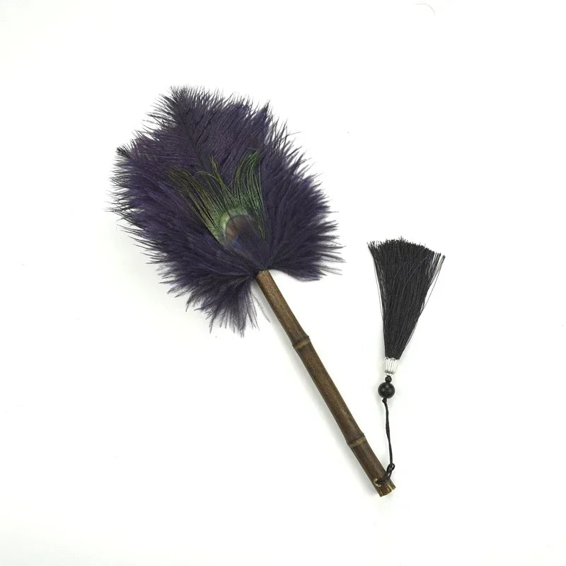 Peacock Feather Anti-Static Dusting Brush - Image 6