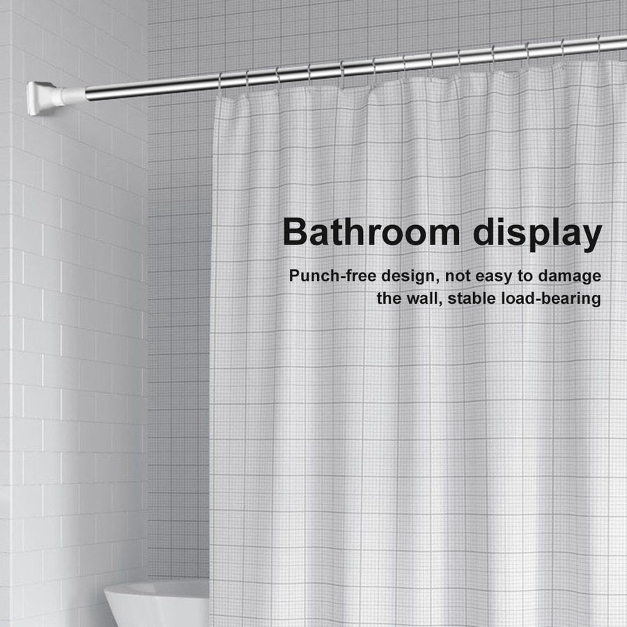 Space Saver Adjustable Telescopic Clothes Hanger Rod - Image 9