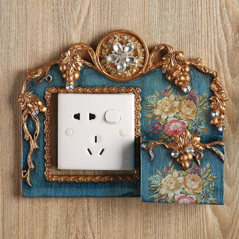 Vintage Flora Butterfly Outlet Organizer - Image 6