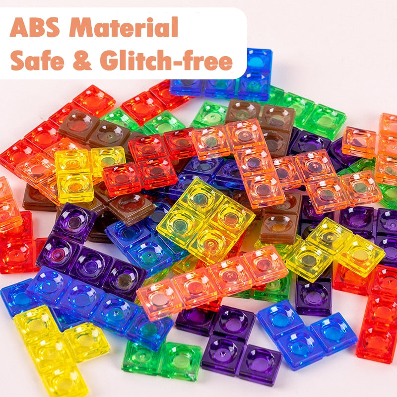 Colorful 3D Educational Puzzle Math Toy