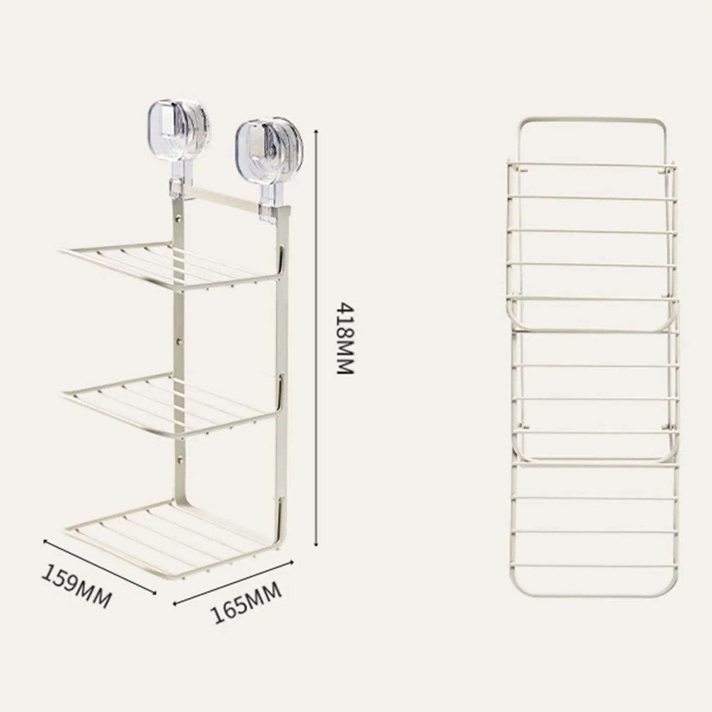 Food Preparation Wall-Mounted 3-Layer Organizer Rack · Mavigadget