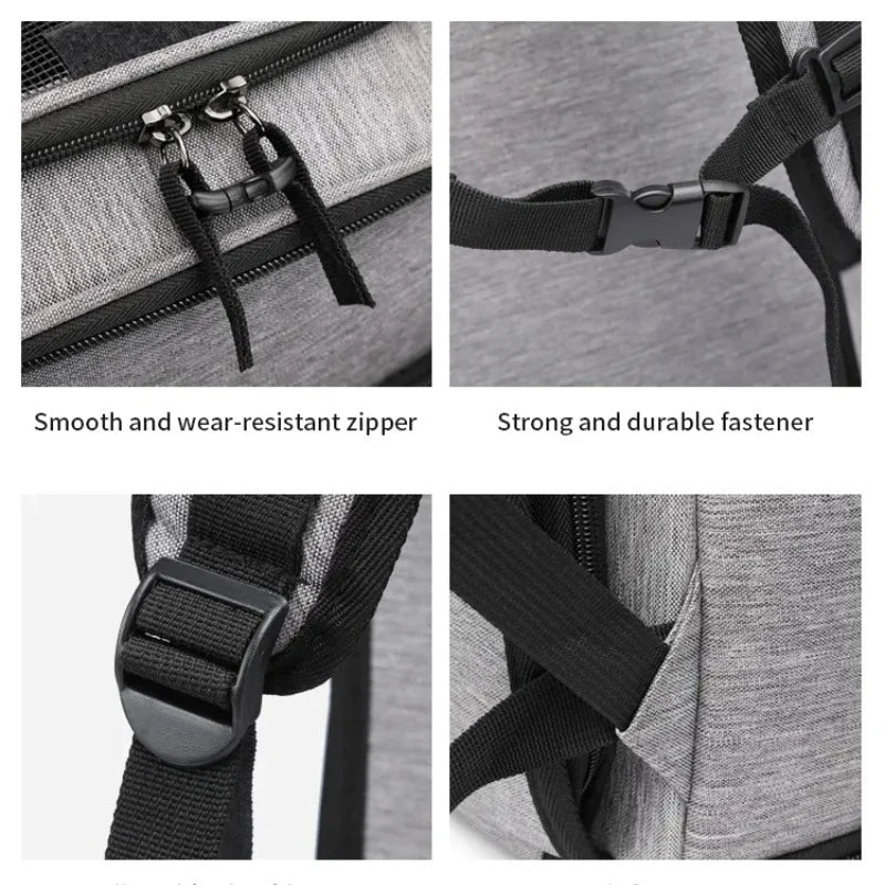 Pet Travel Breathable Expandable Backpack - Image 7