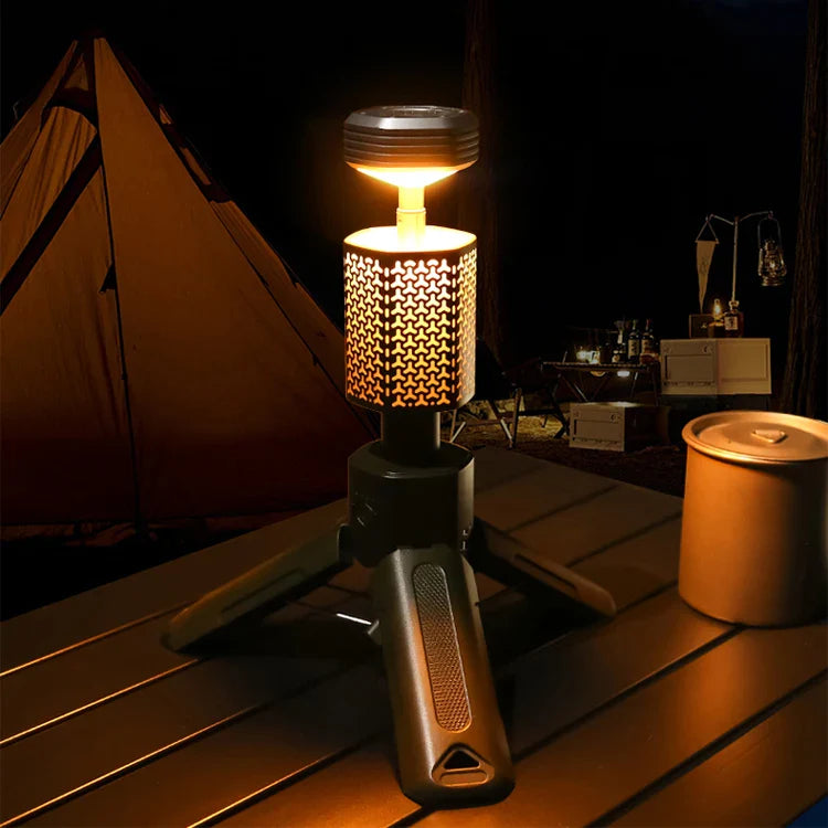 Camp Caster Adjustable Tripod Lantern - Image 1