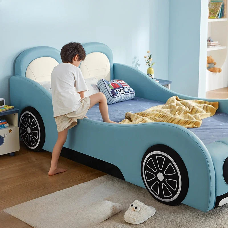 Turbo Race Car Cozy Dreamy Kids Bed - Image 4