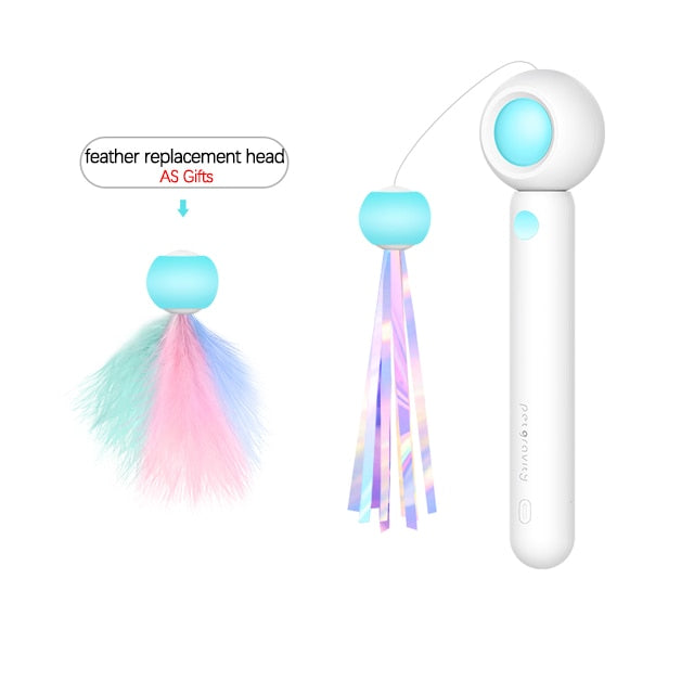 Interactive Cat Teaser Stick Toy - Image 4