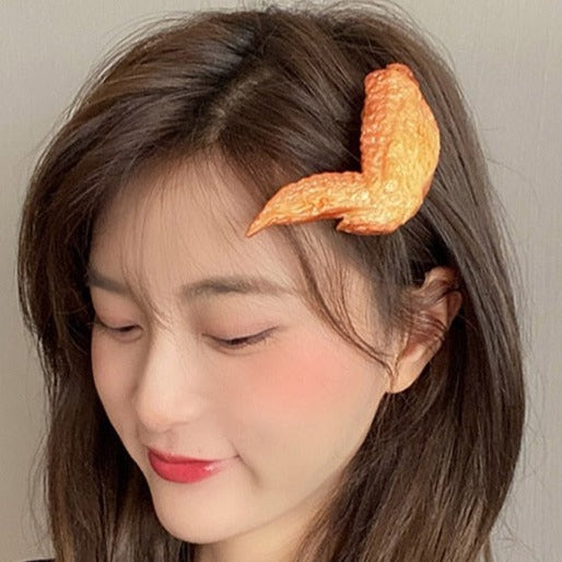 Silicone Food Hair Clips - Image 1