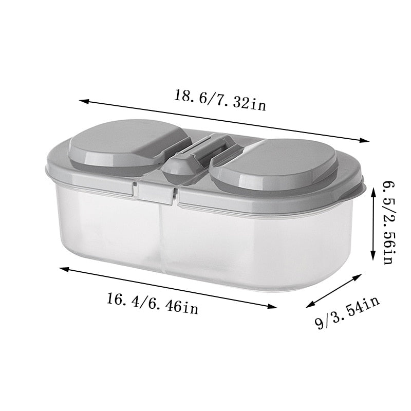 Double Compartment Sealed Storage Fresh Box - Image 5