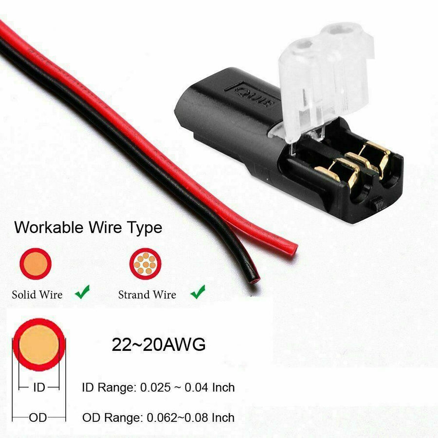 Waterproof Electrical Wire Cable Connector Set - Image 4