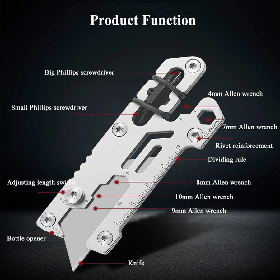 EDC Compact Multipurpose Retractable Mini Knife - Image 1