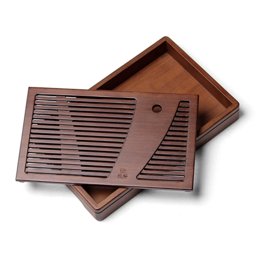 Bamboo Solid Wood Tea Ceremony Tray - Image 6