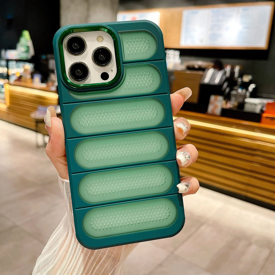 Heat Dissipation Protective Breathable Mesh Phone Case - Image 5