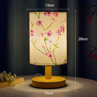 Sakura Glow Oriental Blossom Bedside Table Lamp - Image 6