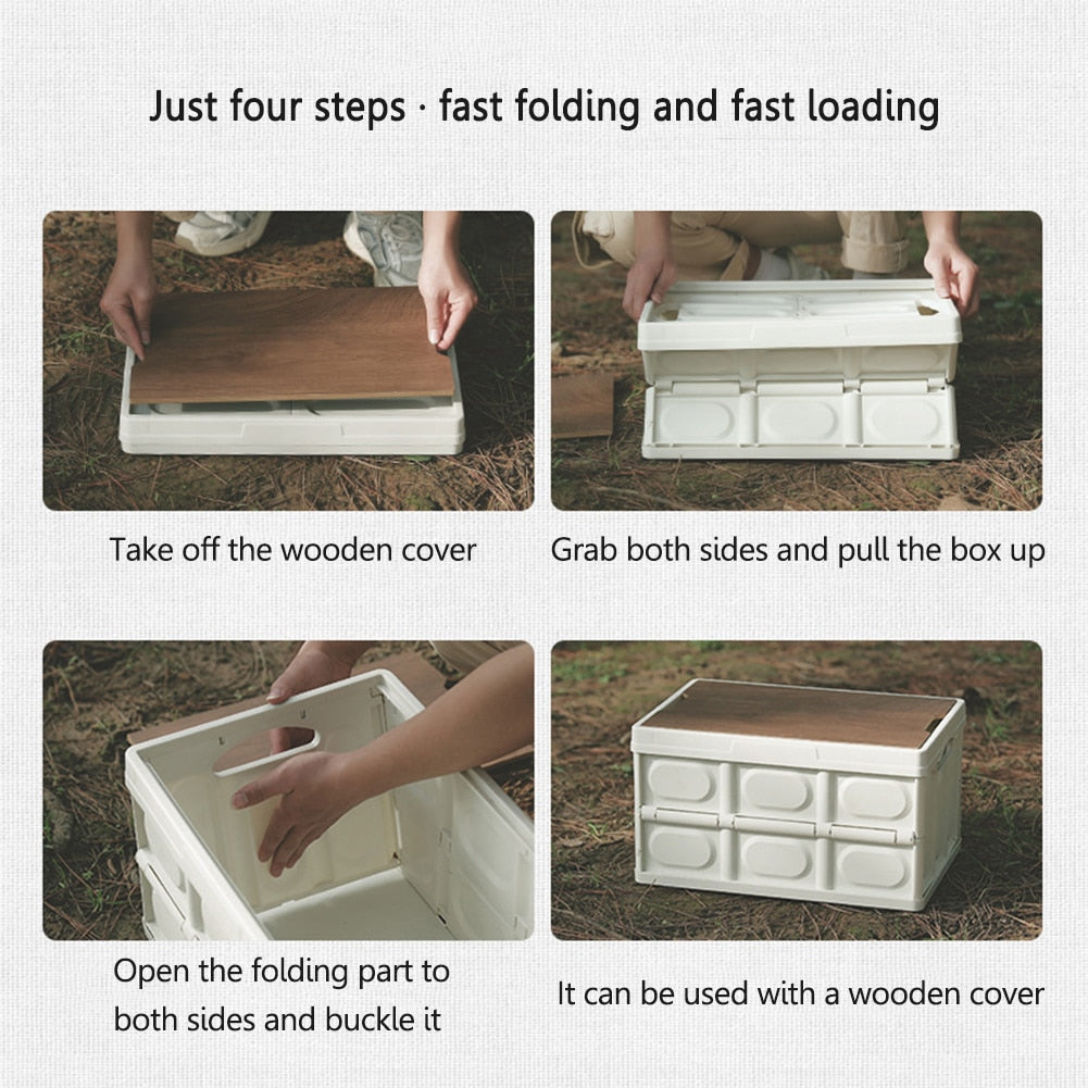 Foldable Camping Storage Box⁠