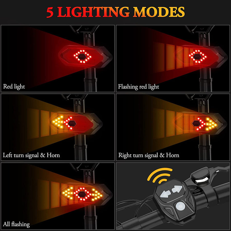 LED Wireless Bike Turn Signal - Image 4