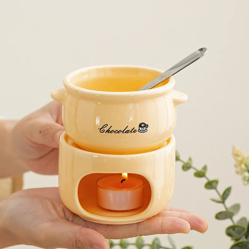 Warm Dip Chocolate Cheese Fondue Pot - Image 0