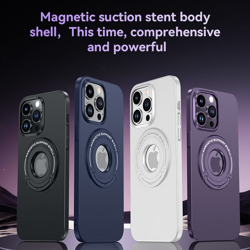 Magsafe Compatible Magnetic Ring Phone Case Stand - Image 9