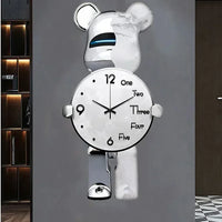 Glowing Star Bear LED Wall Clock - Image 7