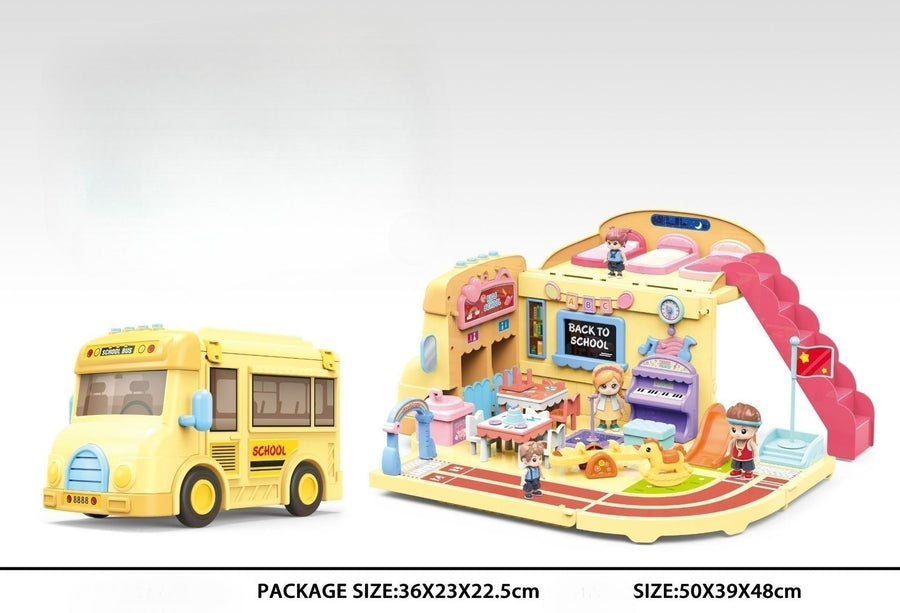 Mega School Party Express Bus House Toy - Image 6