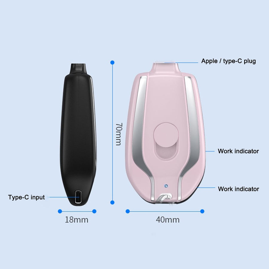 Mini Keychain Emergency Power Bank - Image 7
