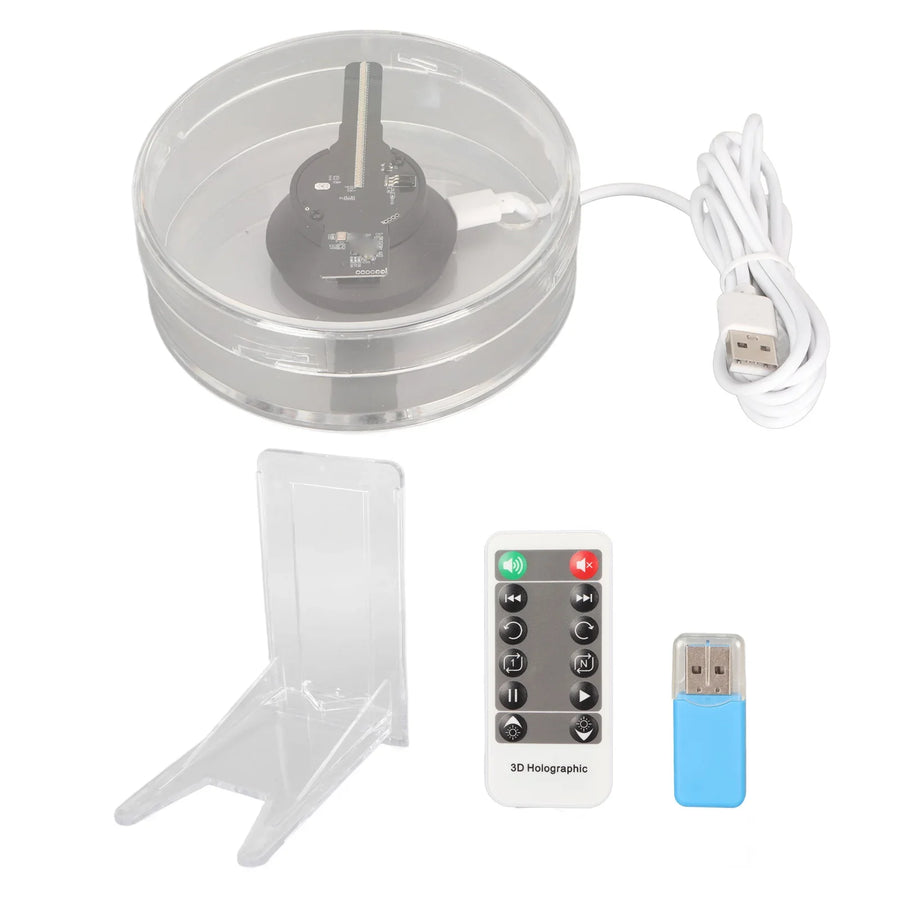 Mini 3D WiFi Display Remote Hologram Fan - Image 4