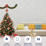 3D Linen Self-Adhesive Waterproof Wall Sticker