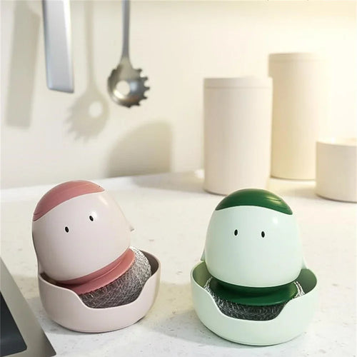 Automatic Liquid Dispenser Dishwashing Brush - Image 0