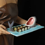 Shark Bite Sushi Serving Platter