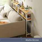 Sofa Gap Table Narrow Modern Space-Saving Table