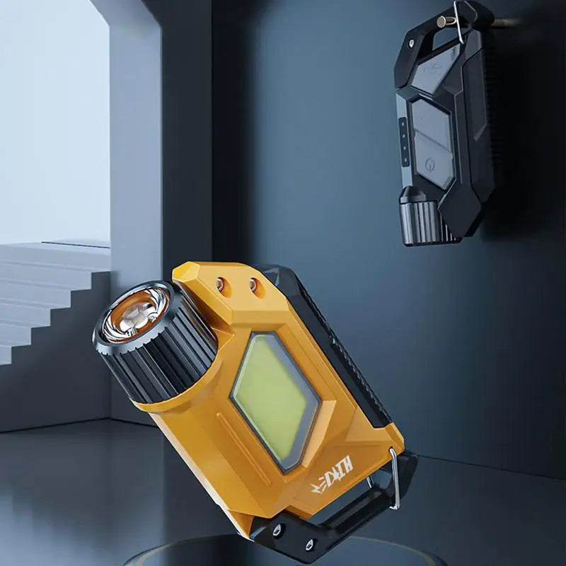 Rechargeable Lightweight LED EDC Camping Keyring Light - Image 4