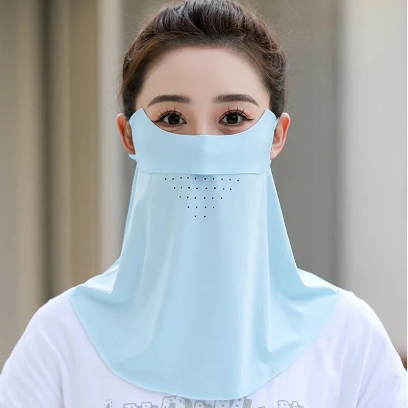 Lightweight Breathable Full Coverage UV Block Face Mask - Image 8
