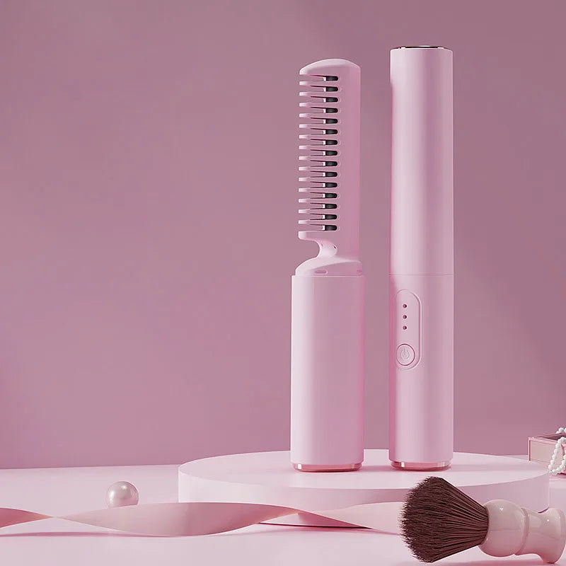 Wireless Anti-Burn Portable Hair Styler Comb - Image 5