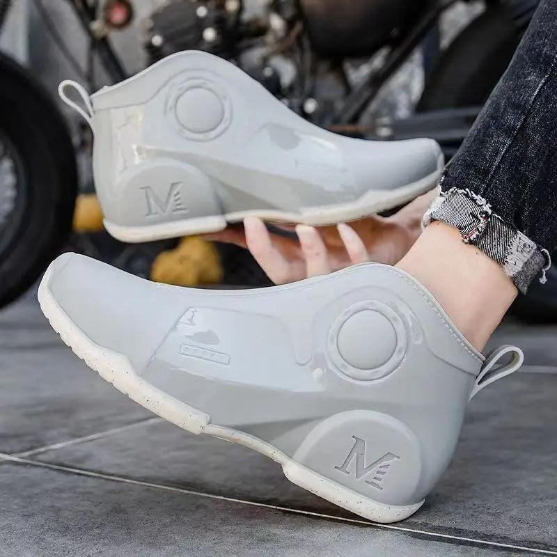 Cyberpunk Anti-Slip Rubber Rain Boots - Image 7