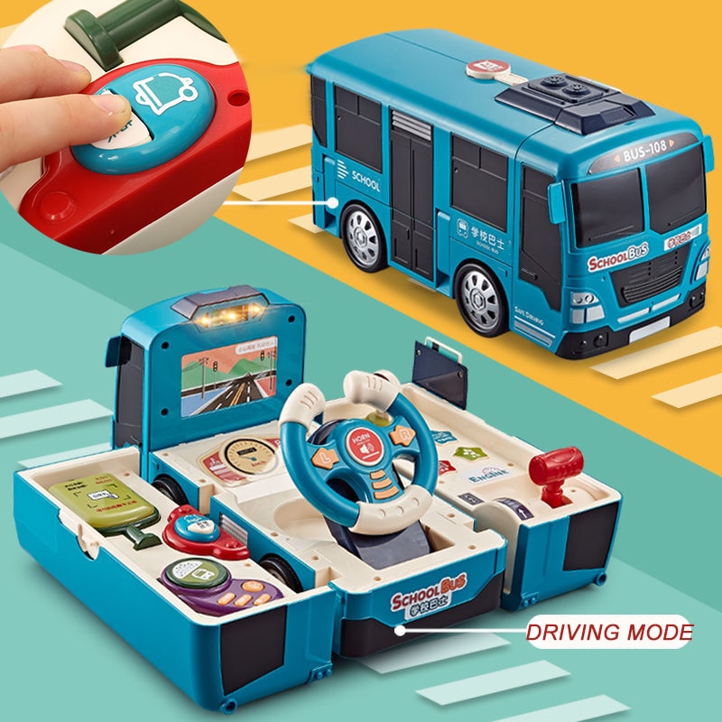 Adventure Express Transformation Playset Race Car Toy - Image 3